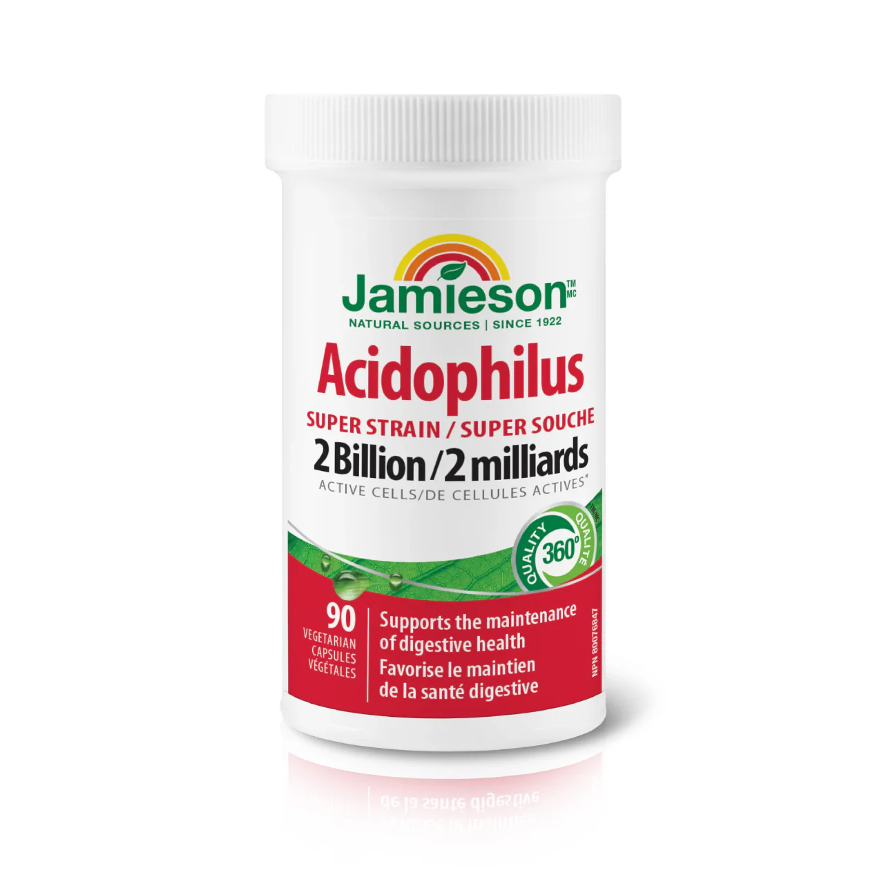 Jamieson - Acidophilus Super Strain 2 Billion | 90 Vegetarian Capsules