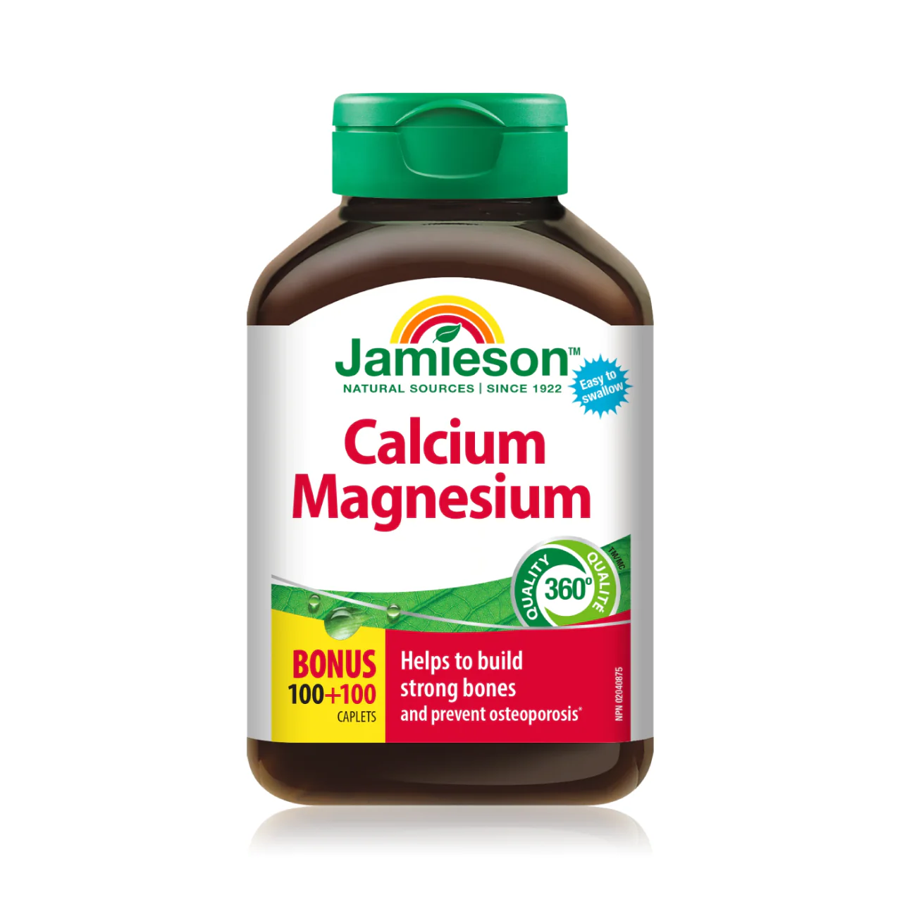 Jamieson - Calcium Magnesium | 200 Caplets