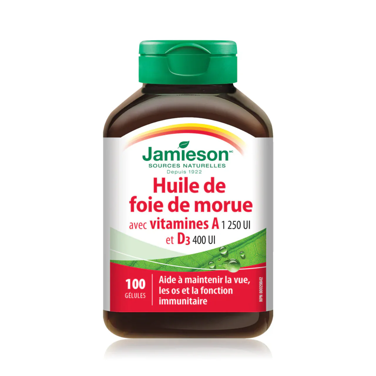 Jamieson - Cod Liver Oil | 100 Softgels - Image 2