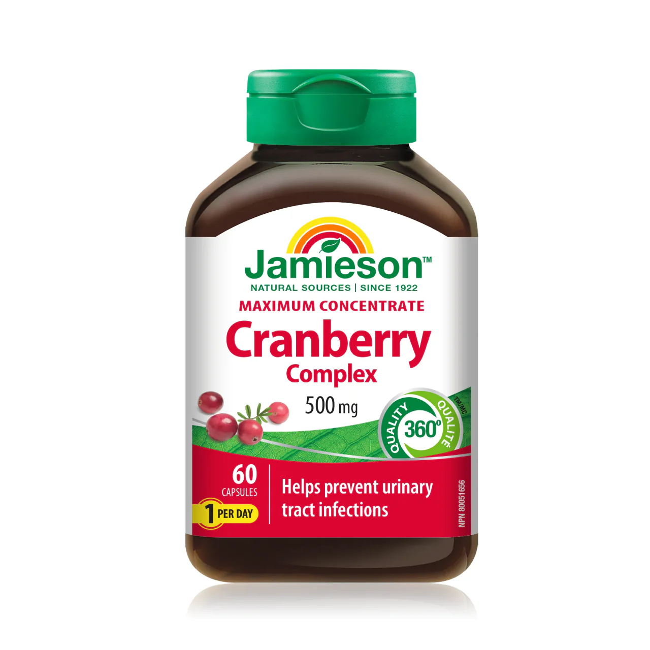 Jamieson - Cranberry Complex, 500 mg | 60 Capsules
