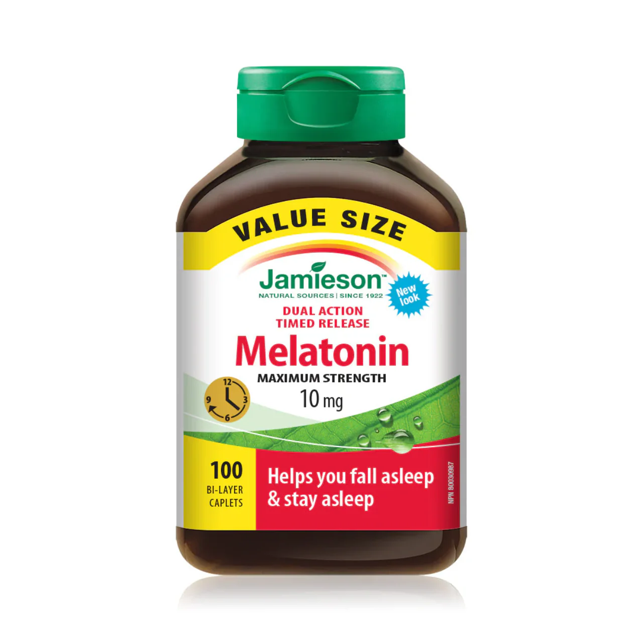 Jamieson - Dual Action Melatonin 10 MG | 100 Caplets