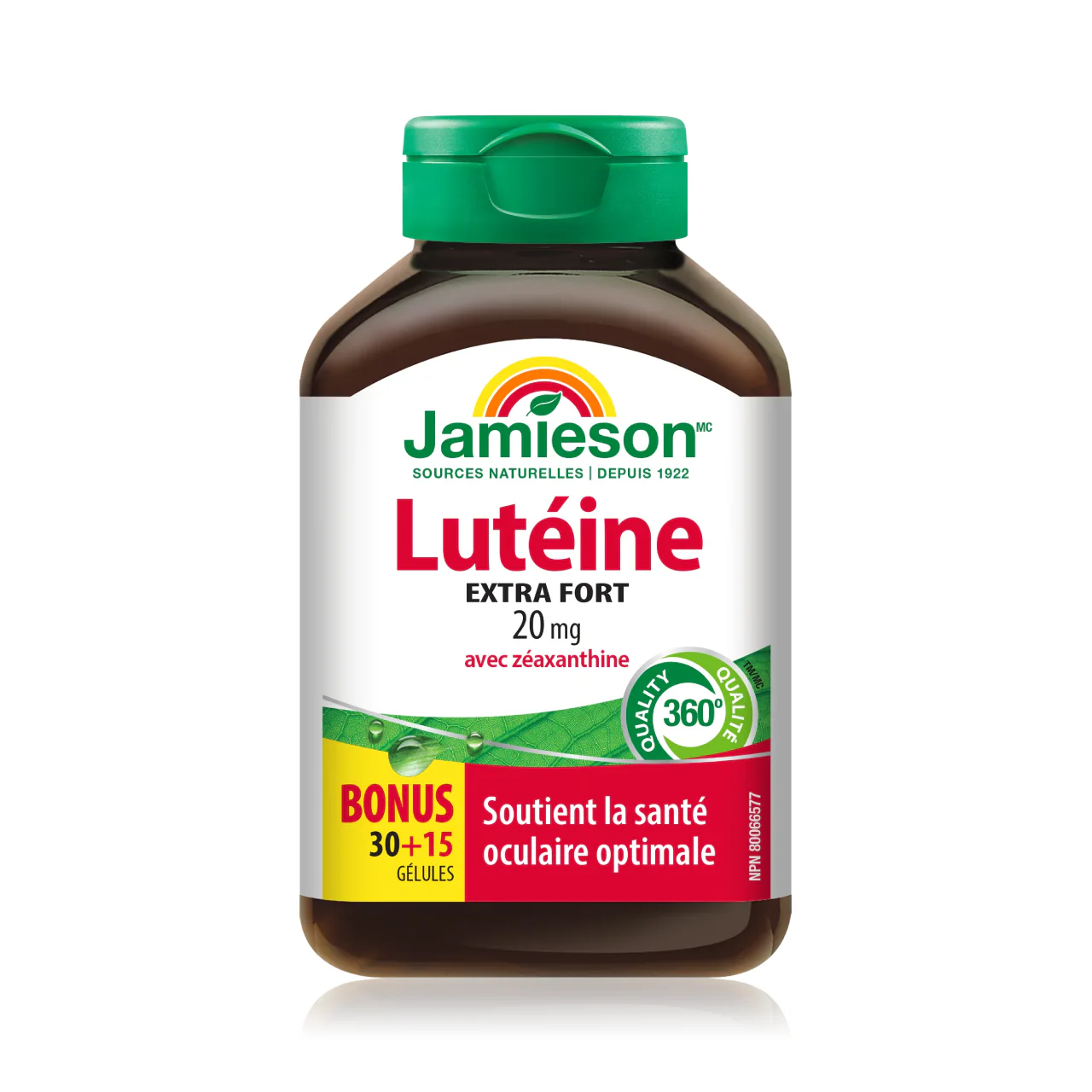 Jamieson - Extra Strength Lutein 20 mg with Zeazanthin | 45 Softgels - Image 2