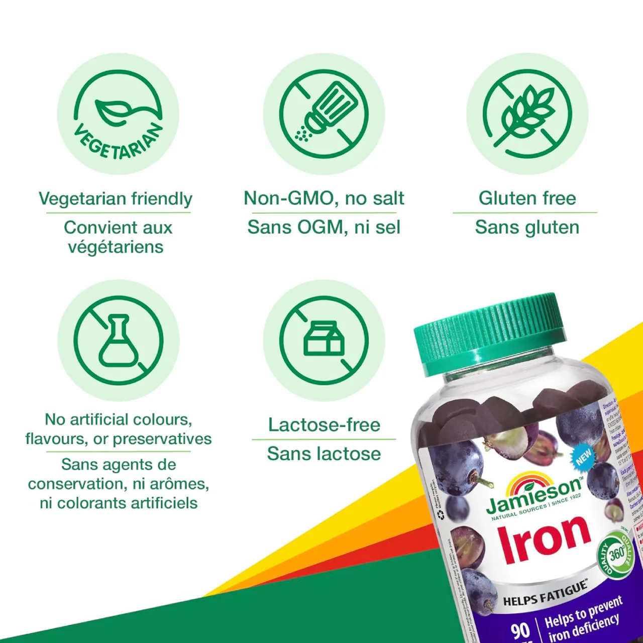 Jamieson - Iron | 90 Gummies - Image 5