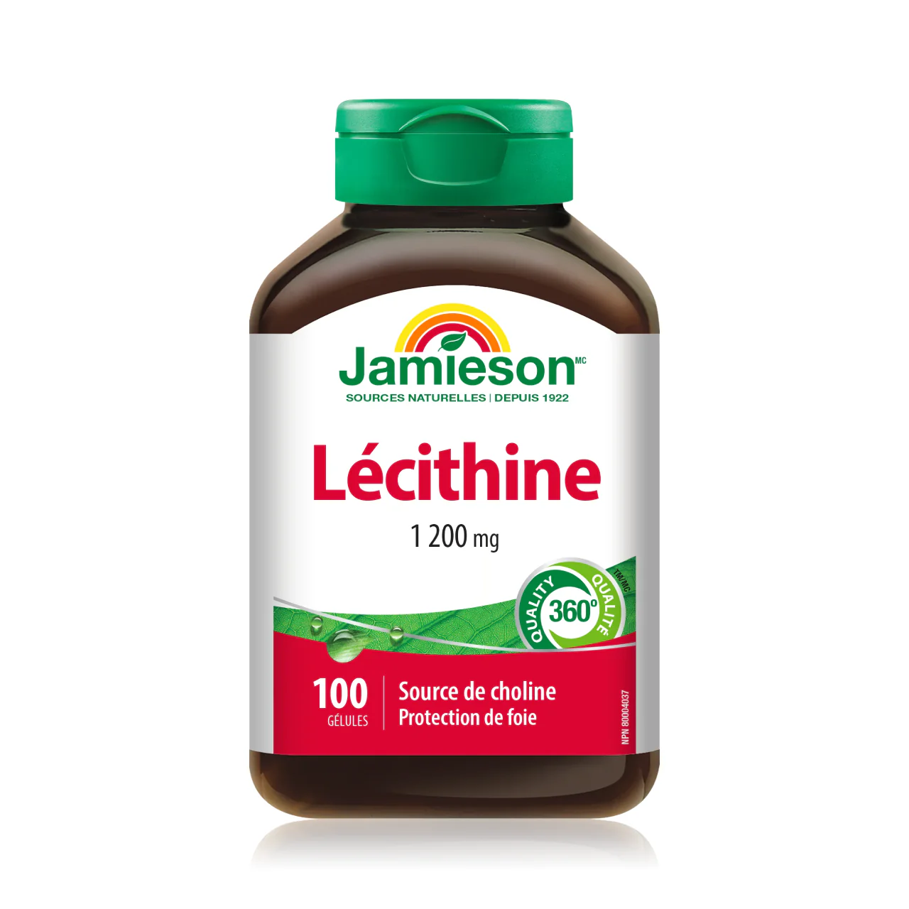 Jamieson - Lecithin 1200mg | 100 Softgels - Image 2