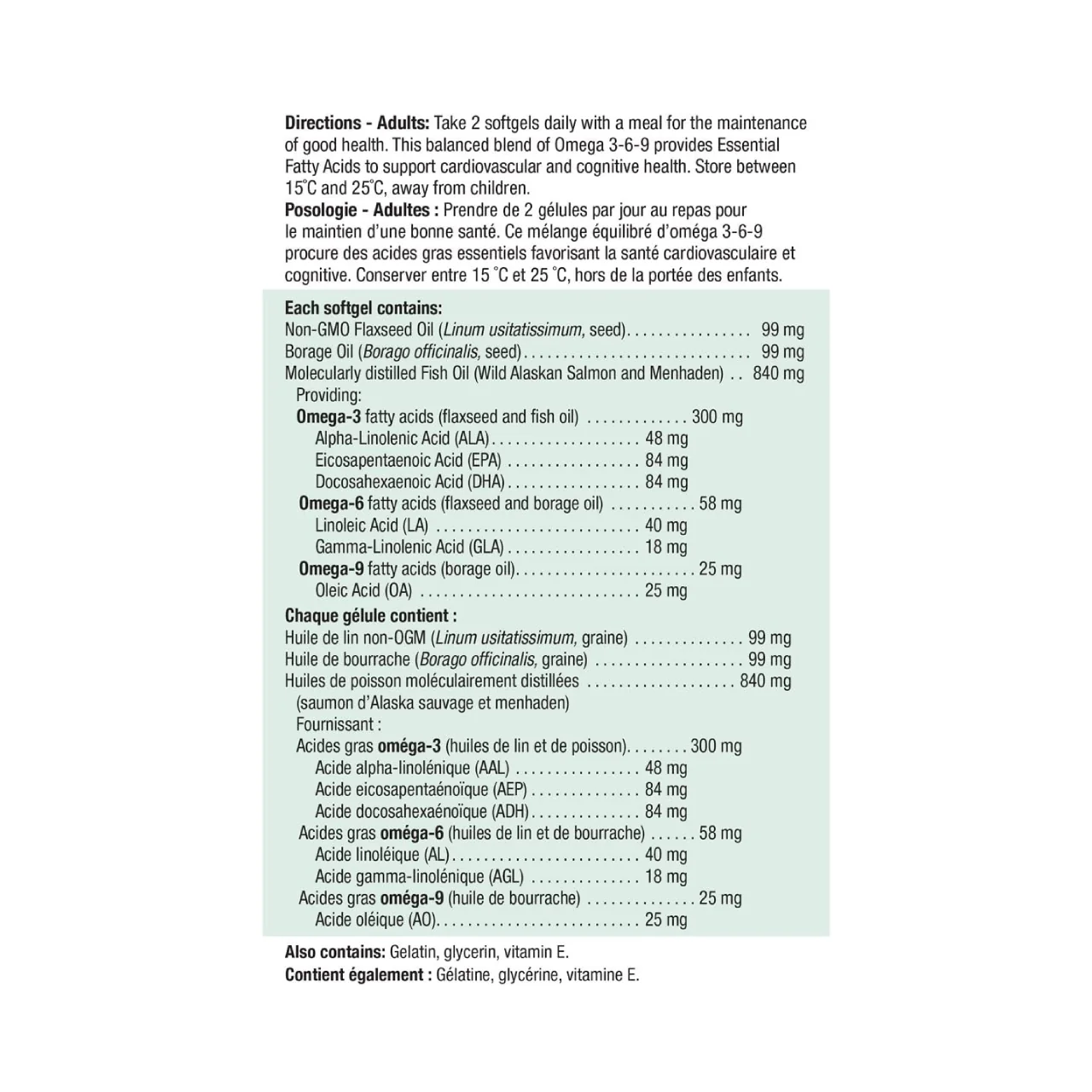 Jamieson - Omega 3-6-9 1200 mg | 150 + 50 Softgels - Image 3