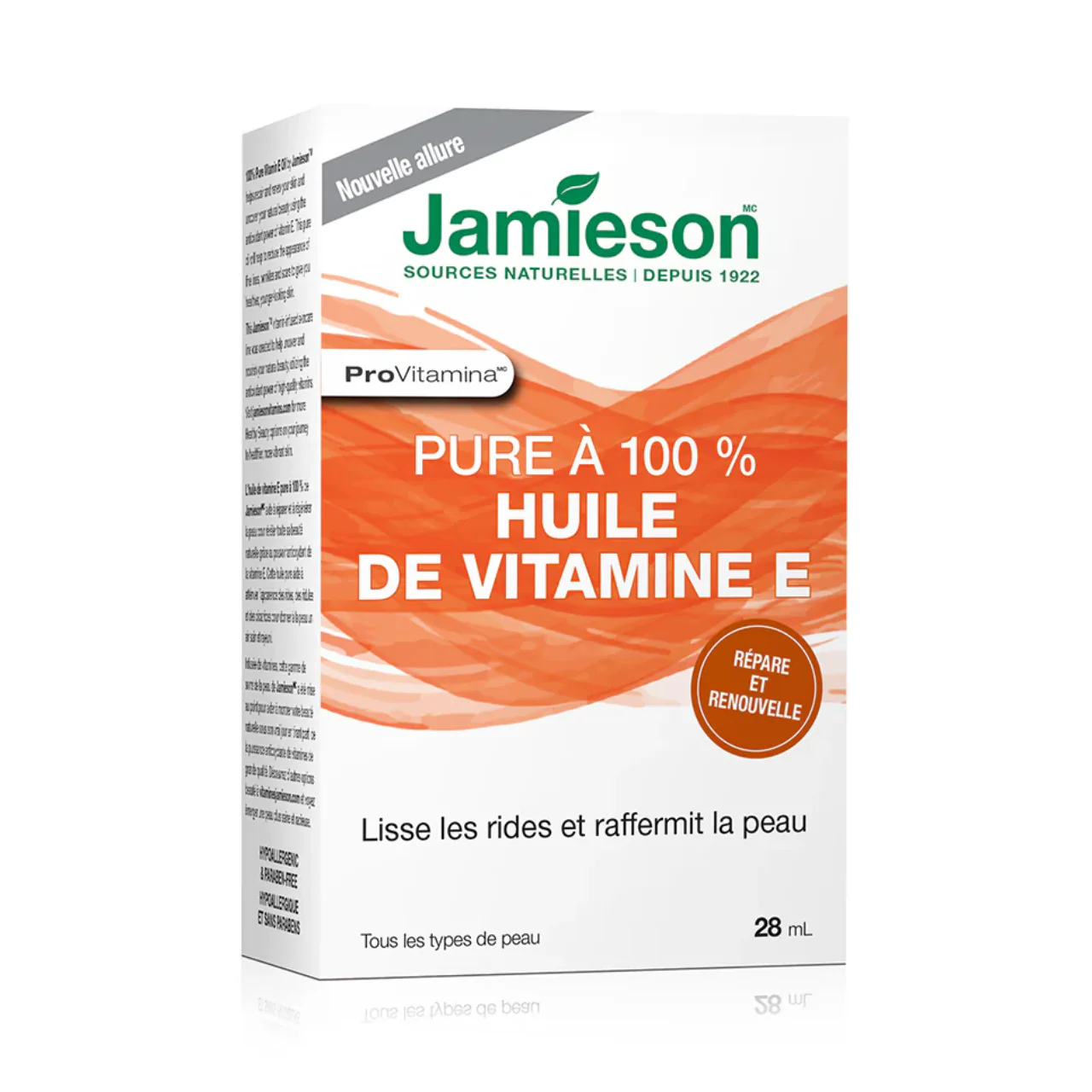 Jamieson - ProVitamina Moisturizing 100% Pure VItamin E Oil | 28ml - Image 2
