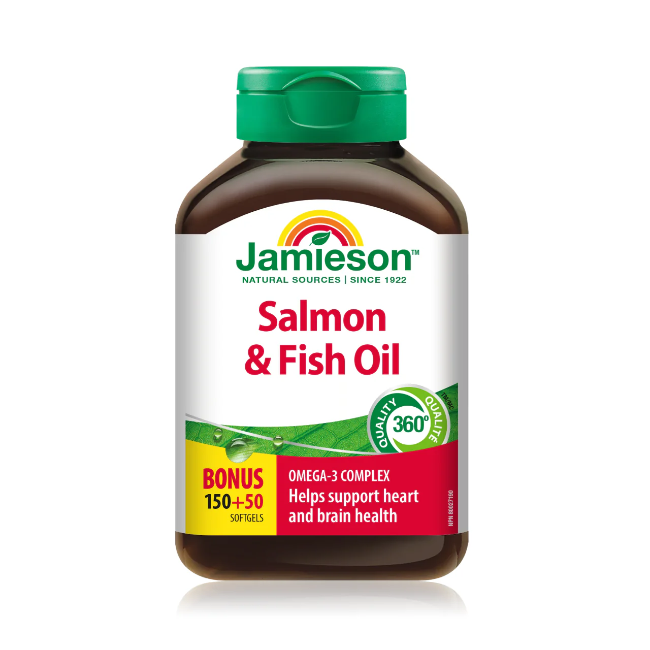 Jamieson - Salmon & Fish Oil | 200 Softgels