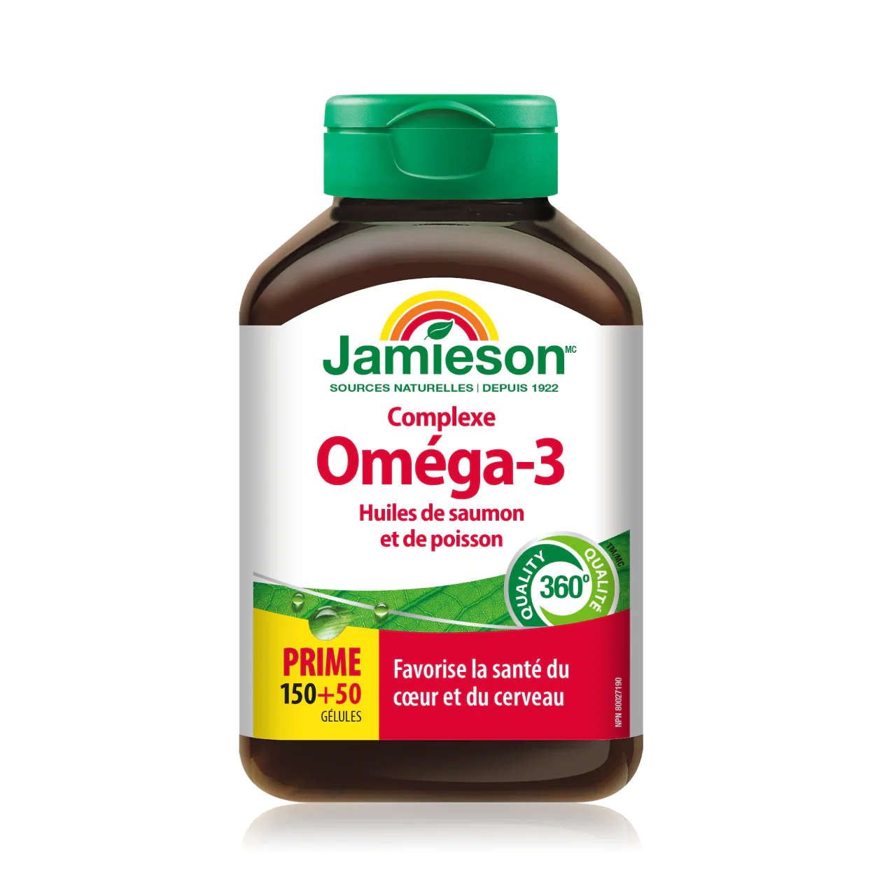 Jamieson - Salmon & Fish Oil | 200 Softgels - Image 2