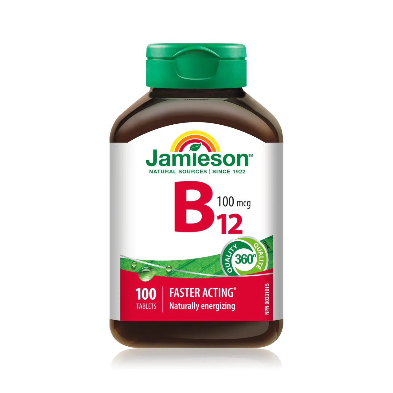 Jamieson - Vitamin B12 100 mcg | 100 Tablets