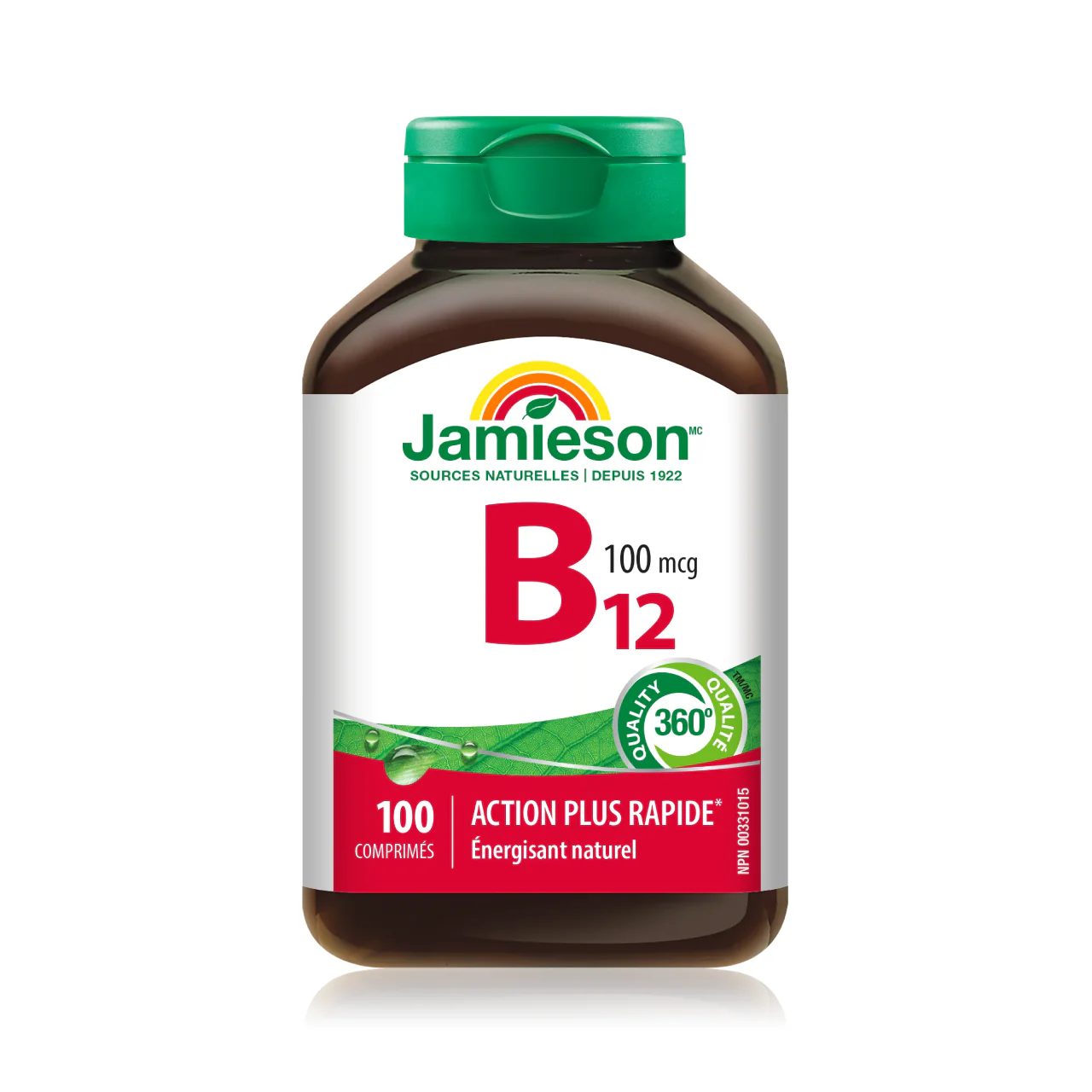 Jamieson - Vitamin B12 100 mcg | 100 Tablets - Image 2