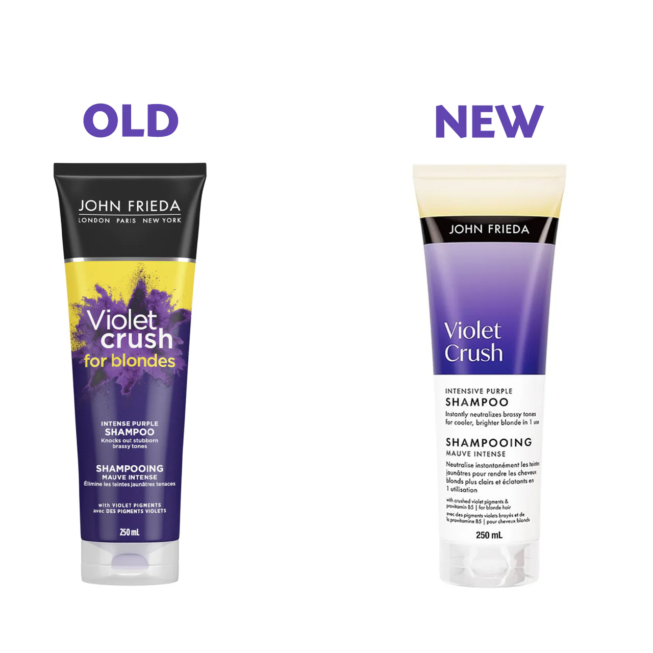 John Frieda - Violet Crush Intensive Purple Shampoo | 250 mL - Image 2