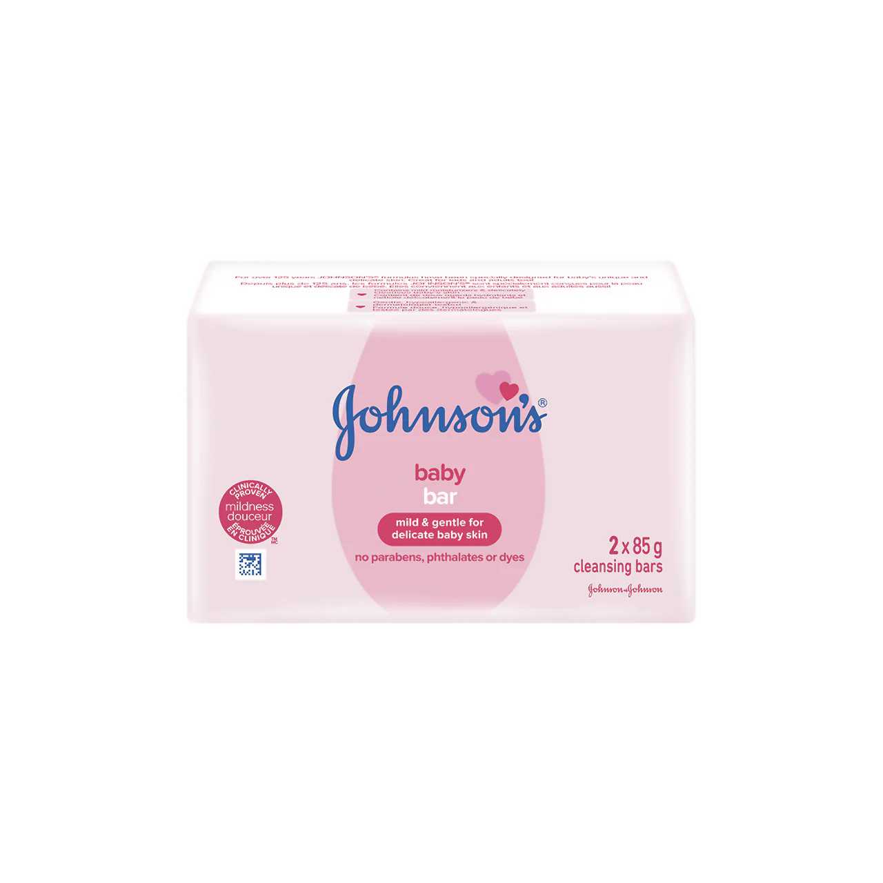 Johnson's - Baby Bar - Mild & Gentle | 2x 85 g