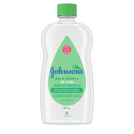 Johnson's Baby Oil - Aloe Vera | 591 mL