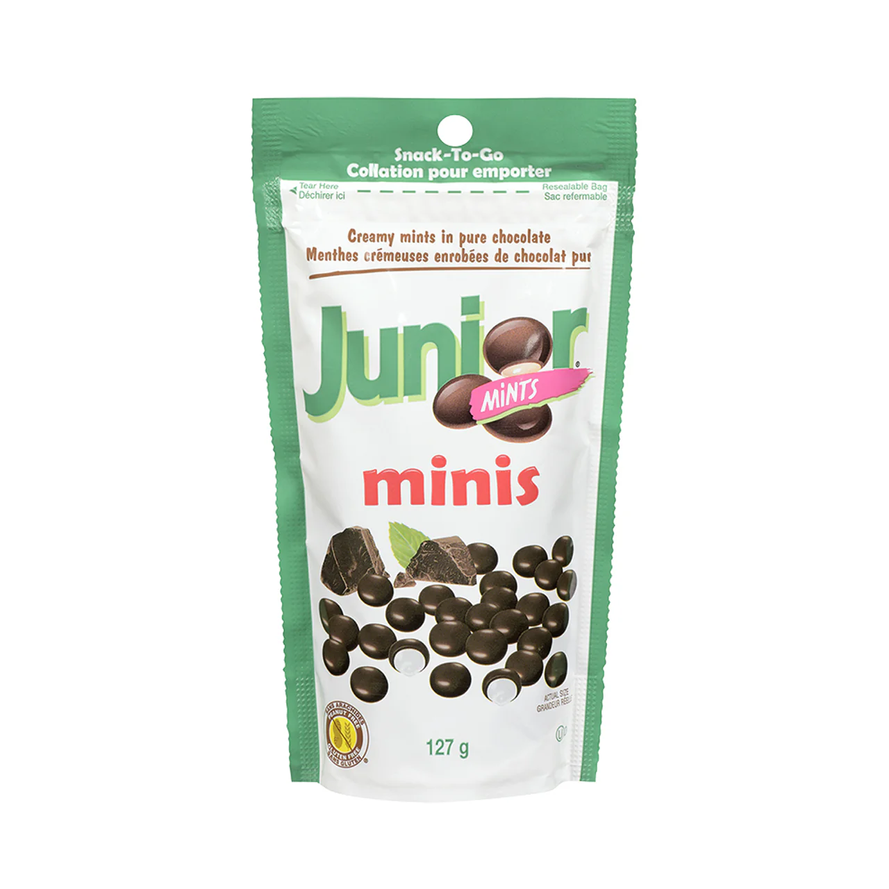 Junior Mints - Creamy Mints in Pure Chocolate Minis | 127 g