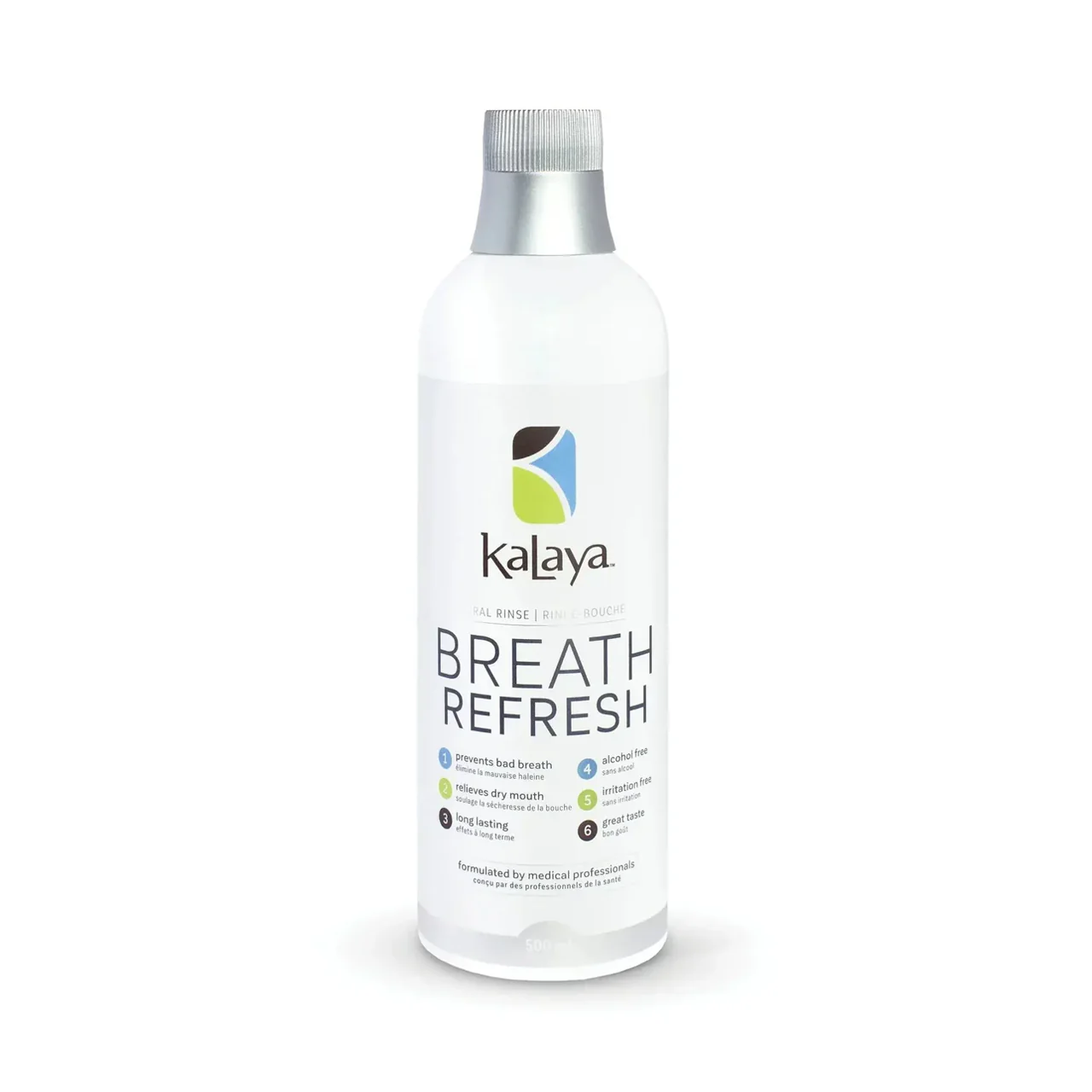 Kalaya - Breath Refresh Oral Rinse, Peppermint Flavour | 500 mL