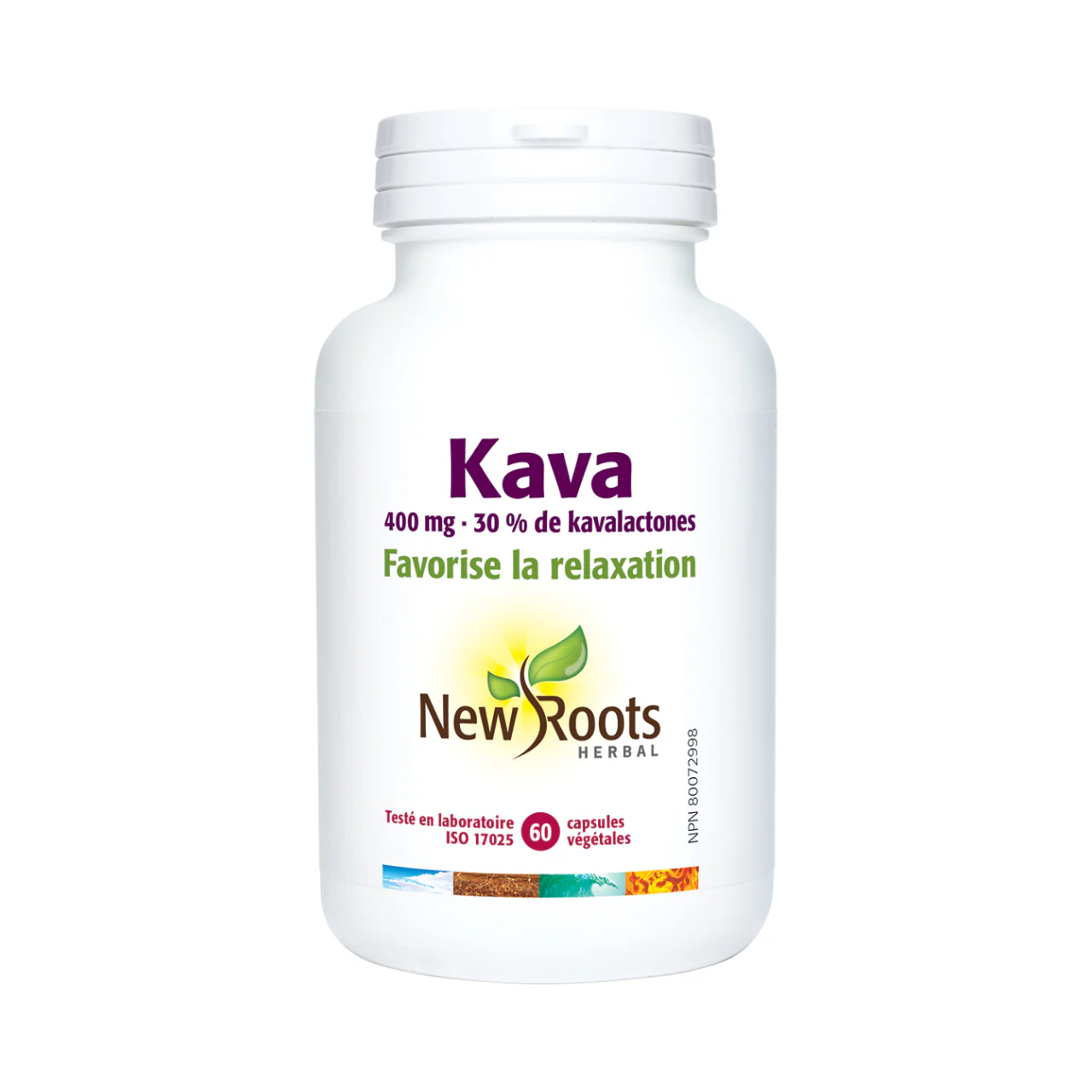 New Roots - Kava 400 mg 30% Kavalactones | 60 capsules - Image 2