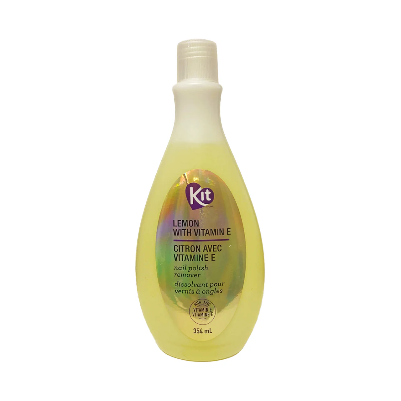 Kit - Lemon With Vitamin E Nail Polish Remover | 354 mL