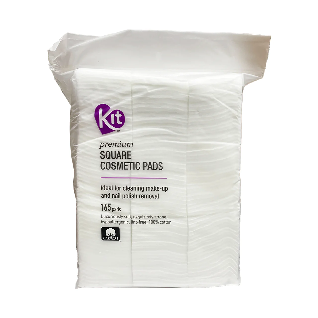 Kit - Premium Square Cosmetic Pads | 165 Pads