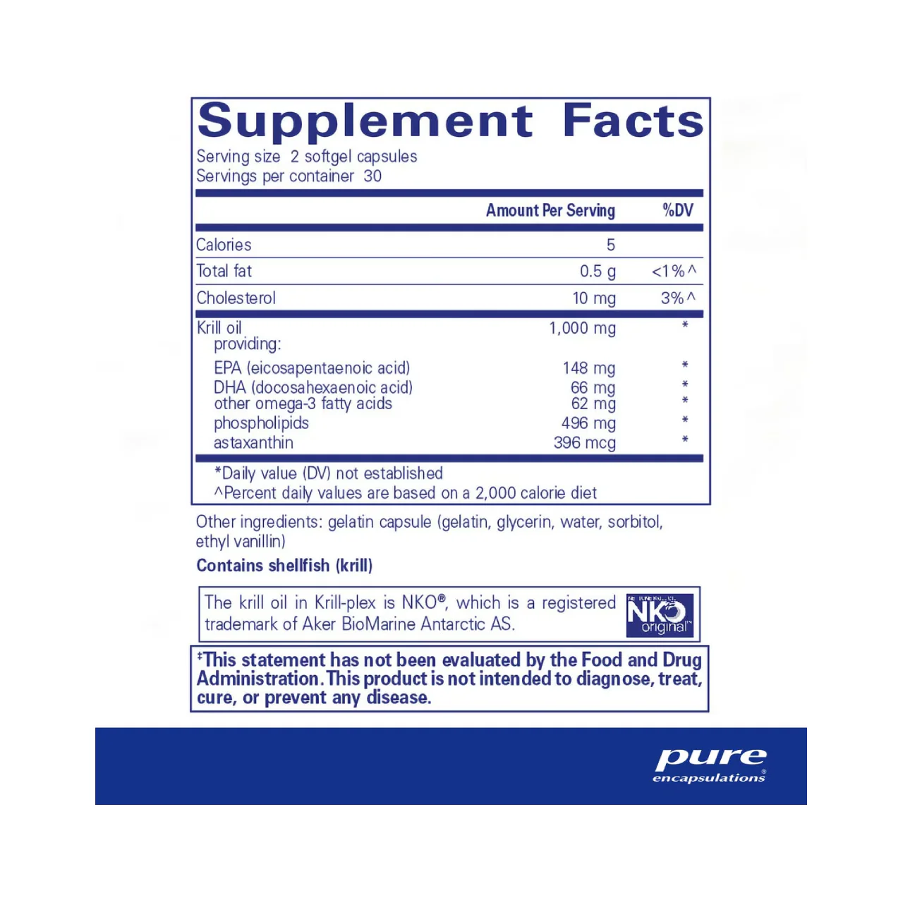 Pure Encapsulations - Krill-plex | 60 Capsules - Image 2