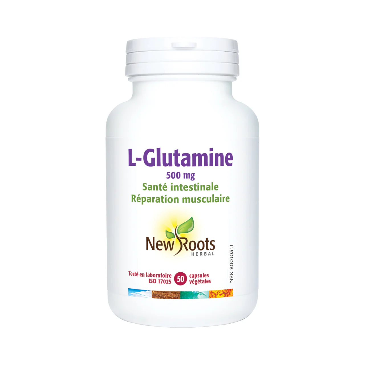 New Roots - L-Glutamine 500 mg | 50 capsules - Image 2