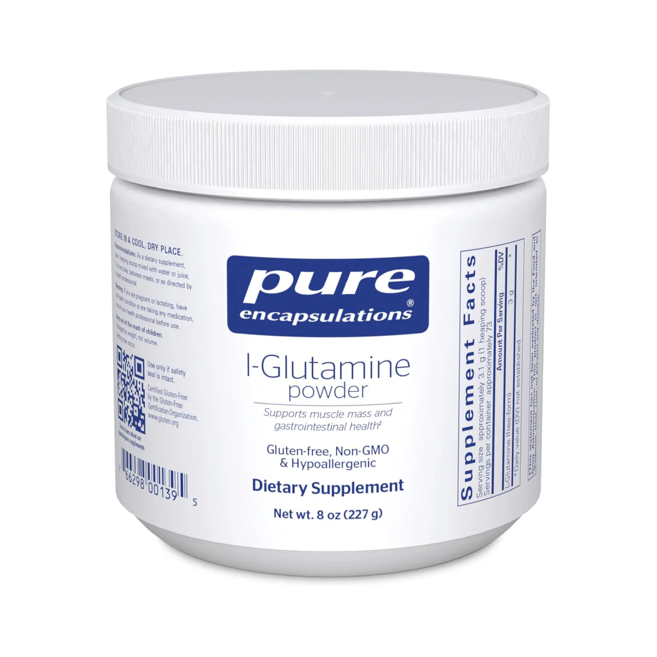 Pure Encapsulations - L-Glutamine powder | 227 g