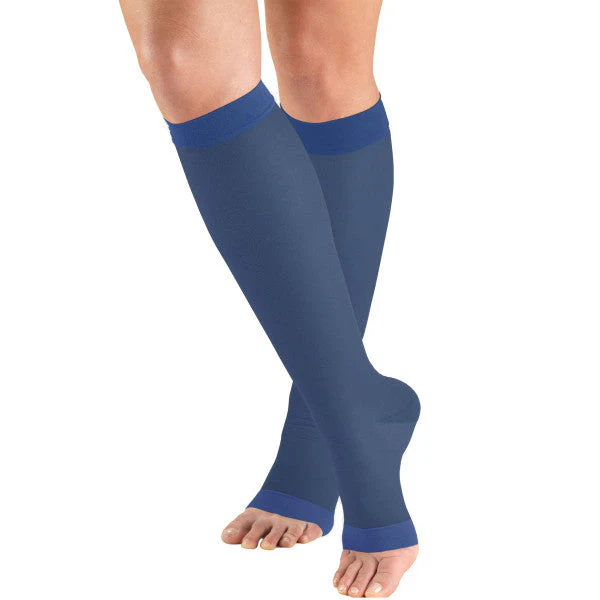 TRUFORM - Ladies' Sheer "Lites" Knee High | Open Toe 15-20 Mmhg - Image 11