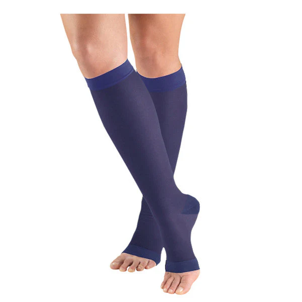 TRUFORM - Ladies' Sheer "Lites" Knee High | Open Toe 15-20 Mmhg - Image 12