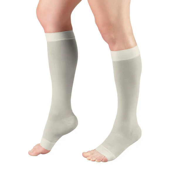 TRUFORM - Ladies' Sheer "Lites" Knee High | Open Toe 15-20 Mmhg - Image 4