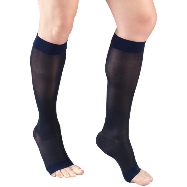 TRUFORM - Ladies' Sheer "Lites" Knee High | Open Toe 15-20 Mmhg - Image 6