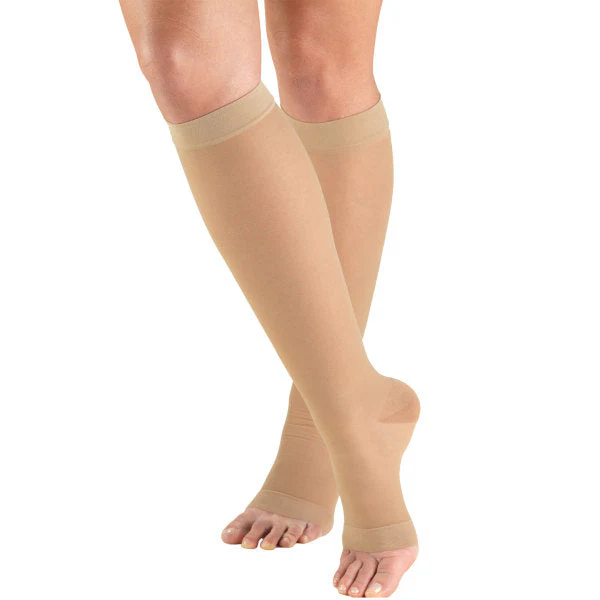 TRUFORM - Ladies' Sheer "Lites" Knee High | Open Toe 15-20 Mmhg - Image 8