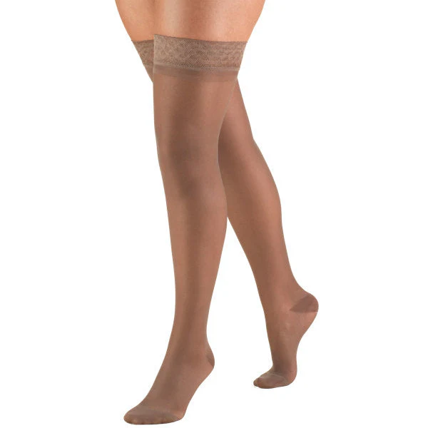 TRUFORM - Ladies' Sheer "Lites" Thigh High (Lace Top) | 15-20 Mmhg - Image 7