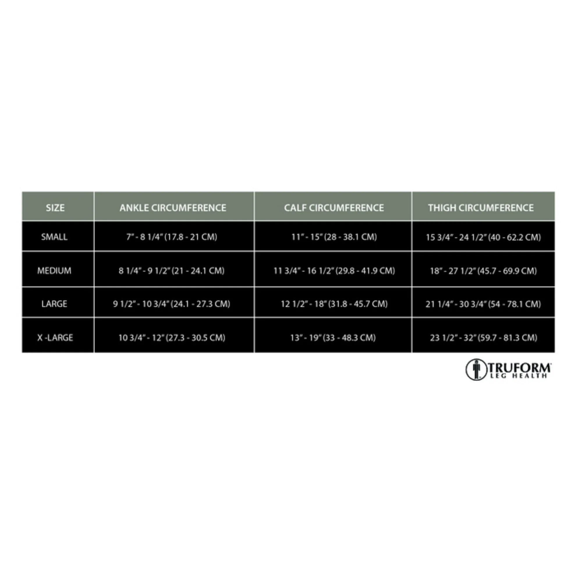 TRUFORM - Ladies' Thigh High Opaque Stockings | Closed Toe 15-20 Mmhg - Image 3
