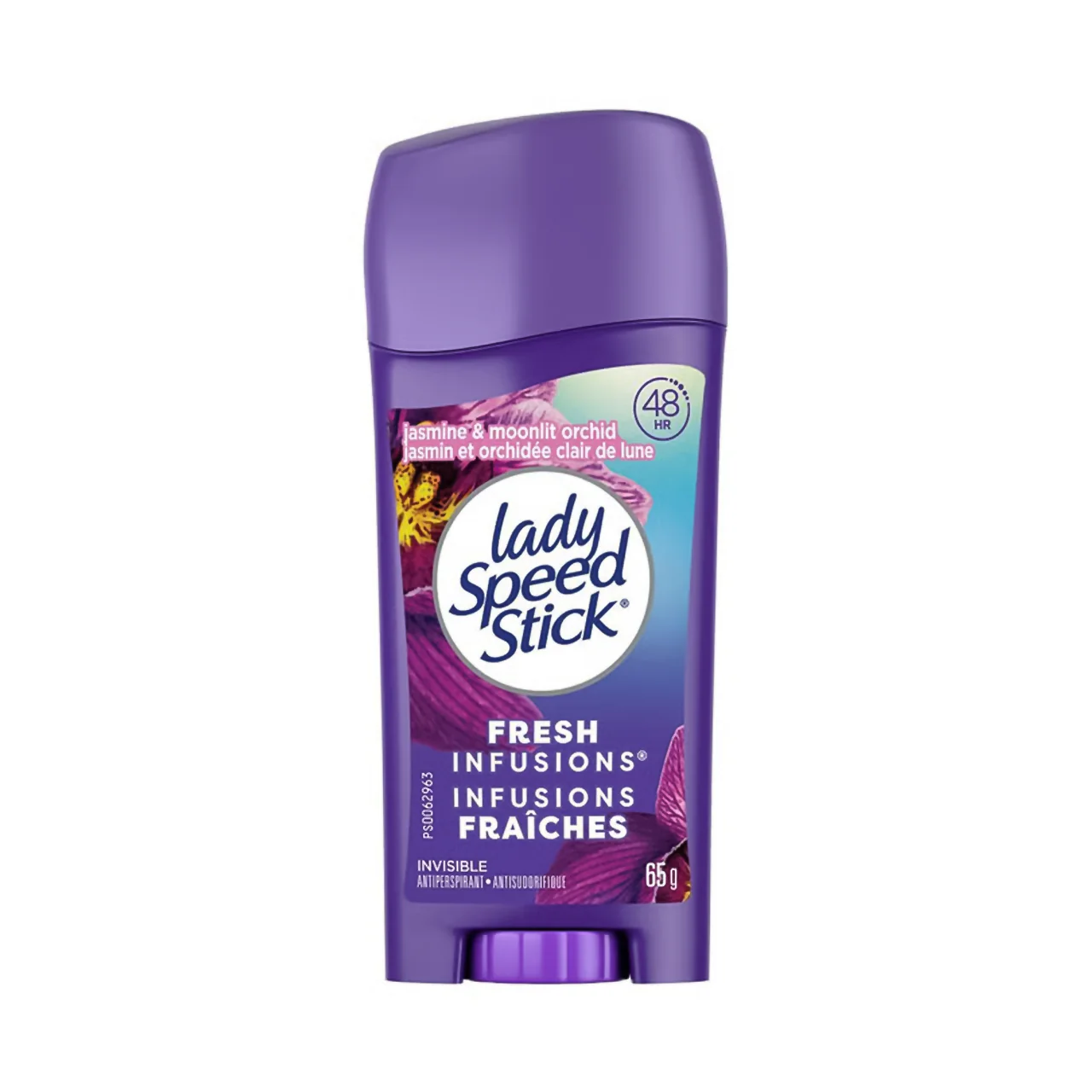Lady Speed Stick - Invisible Antiperspirant Fresh Infusions, Jasmine & Moonlit Orchid | 65 g