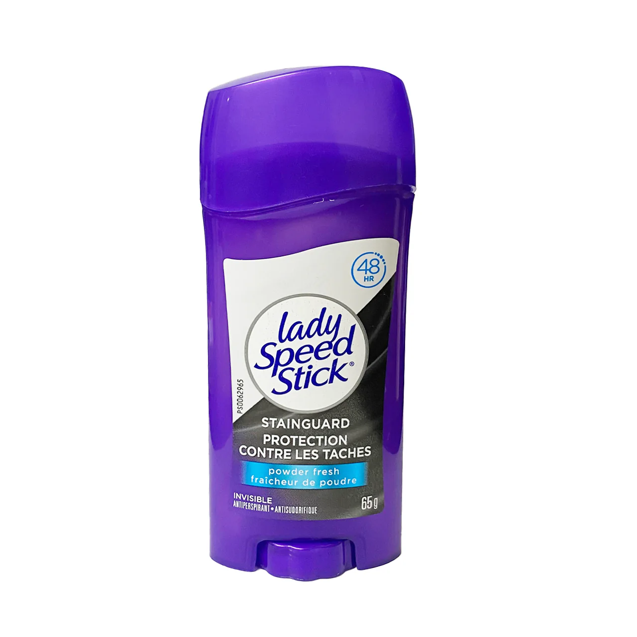 Lady Speed Stick - StainGuard Invisible Antiperspirant, Powder Fresh Scent | 65 g