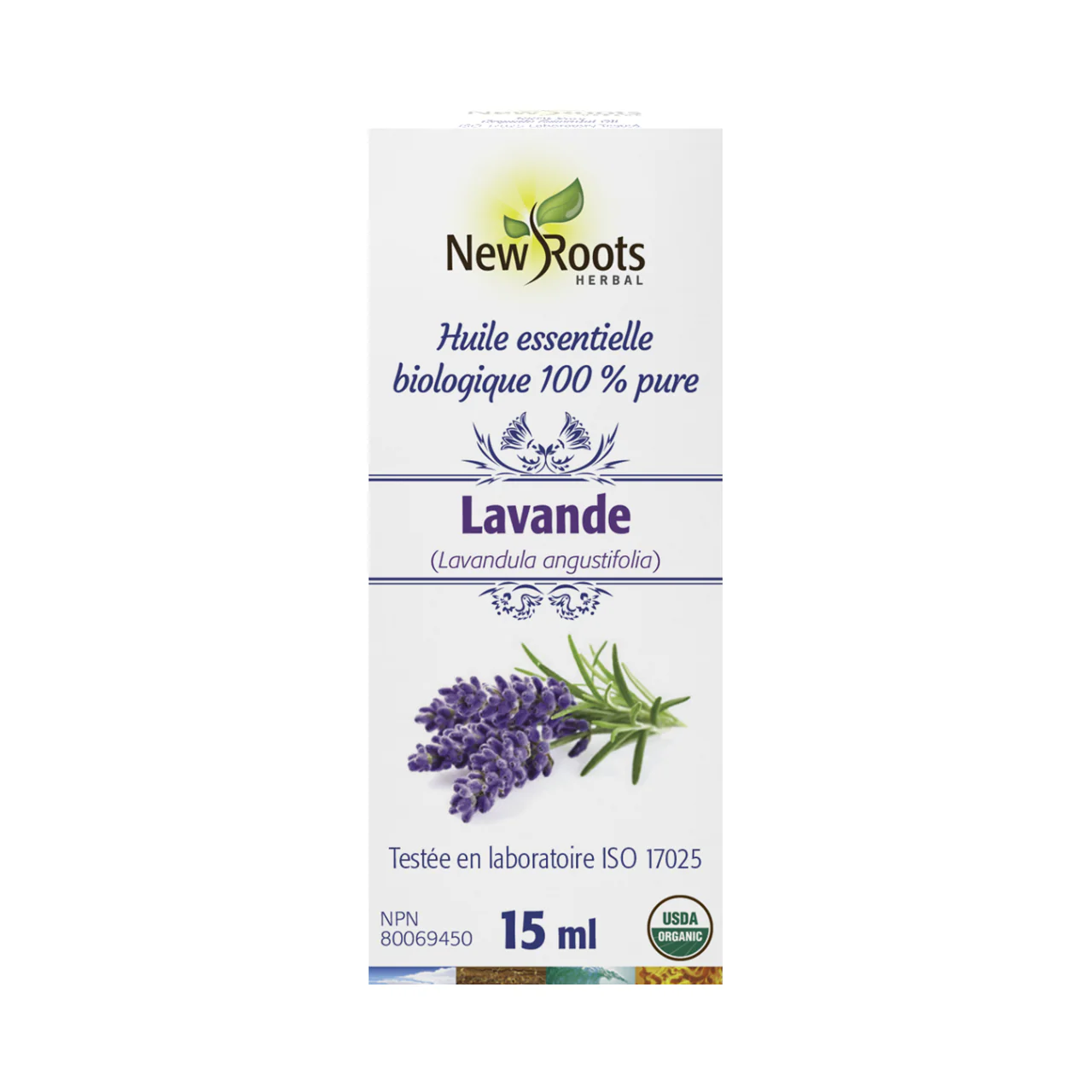 New Roots - Lavender Essential Oil (Lavandula angustifolia) 100% Pure Certified Organic | 15 mL - Image 2