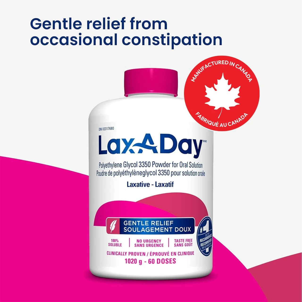 Lax-A-Day - Laxative Soluble Oral Powder | 1020 g - Image 2
