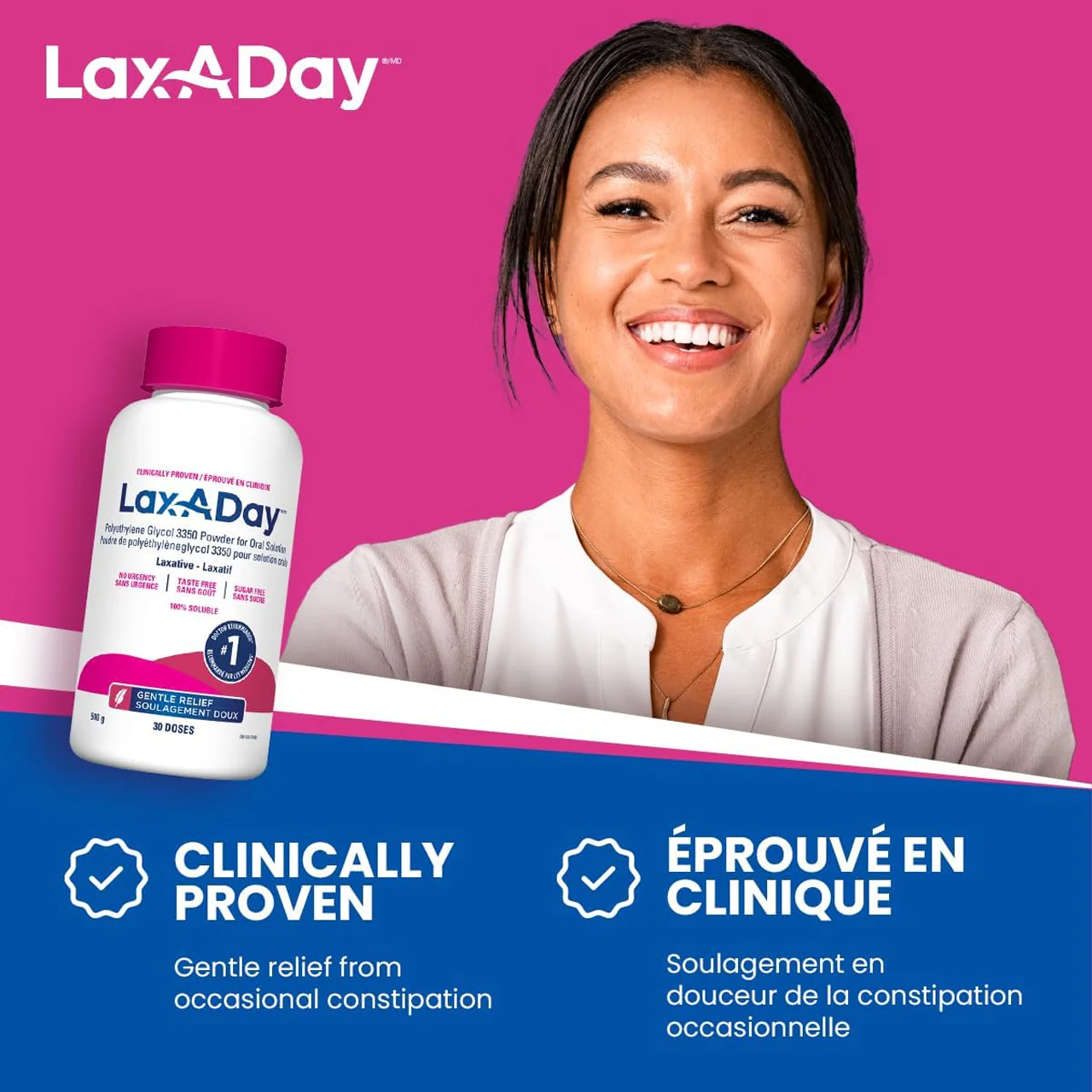 Lax-A-Day - Laxative Soluble Oral Powder | 1020 g - Image 3