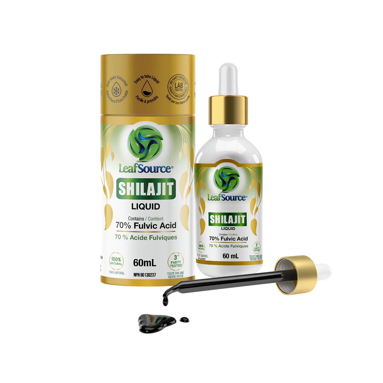 Leaf Source - Shilajit Liquid | 60 mL - Image 2