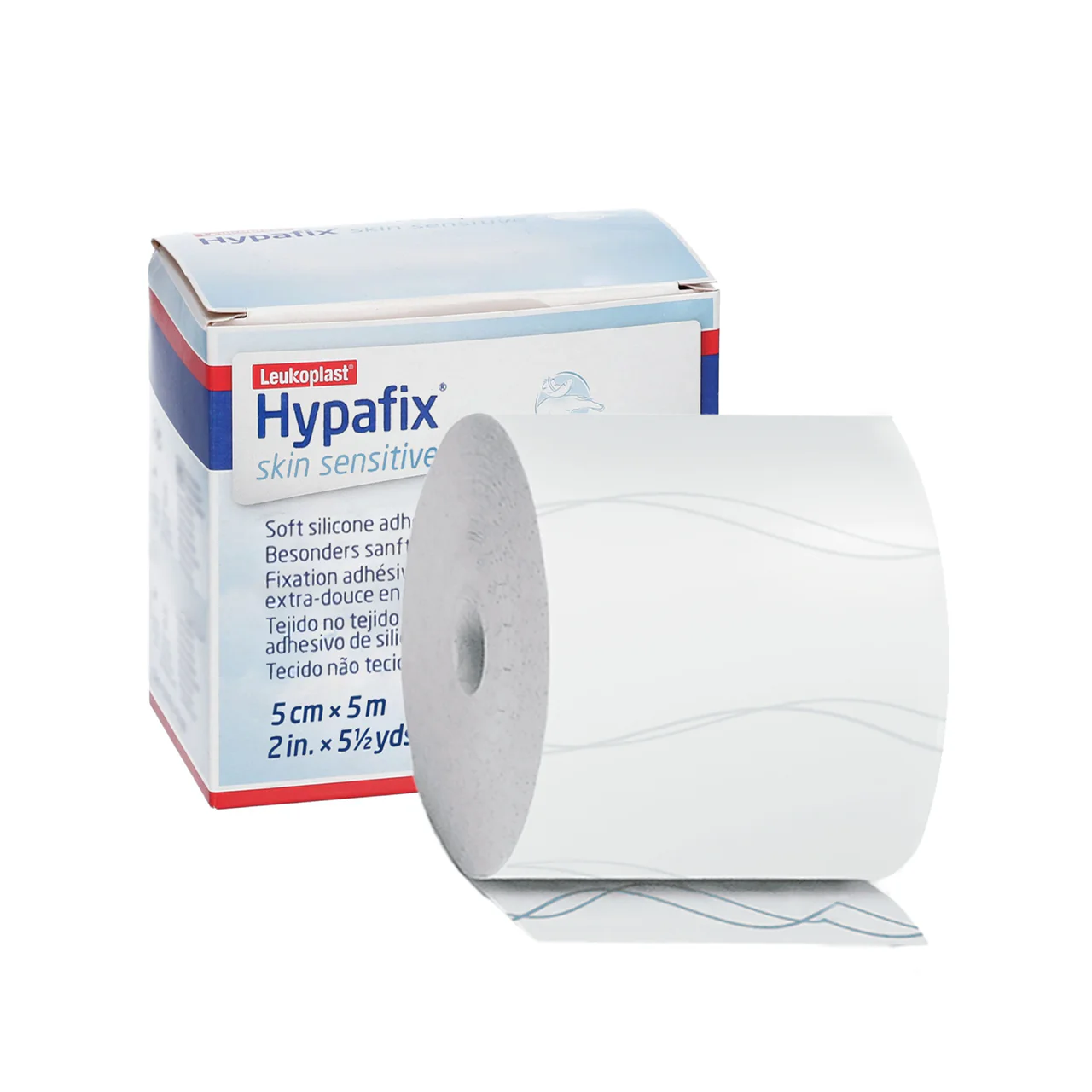 Hypafix - Skin Sensitive Soft Silicone Non-Woven | 5cm x 5m