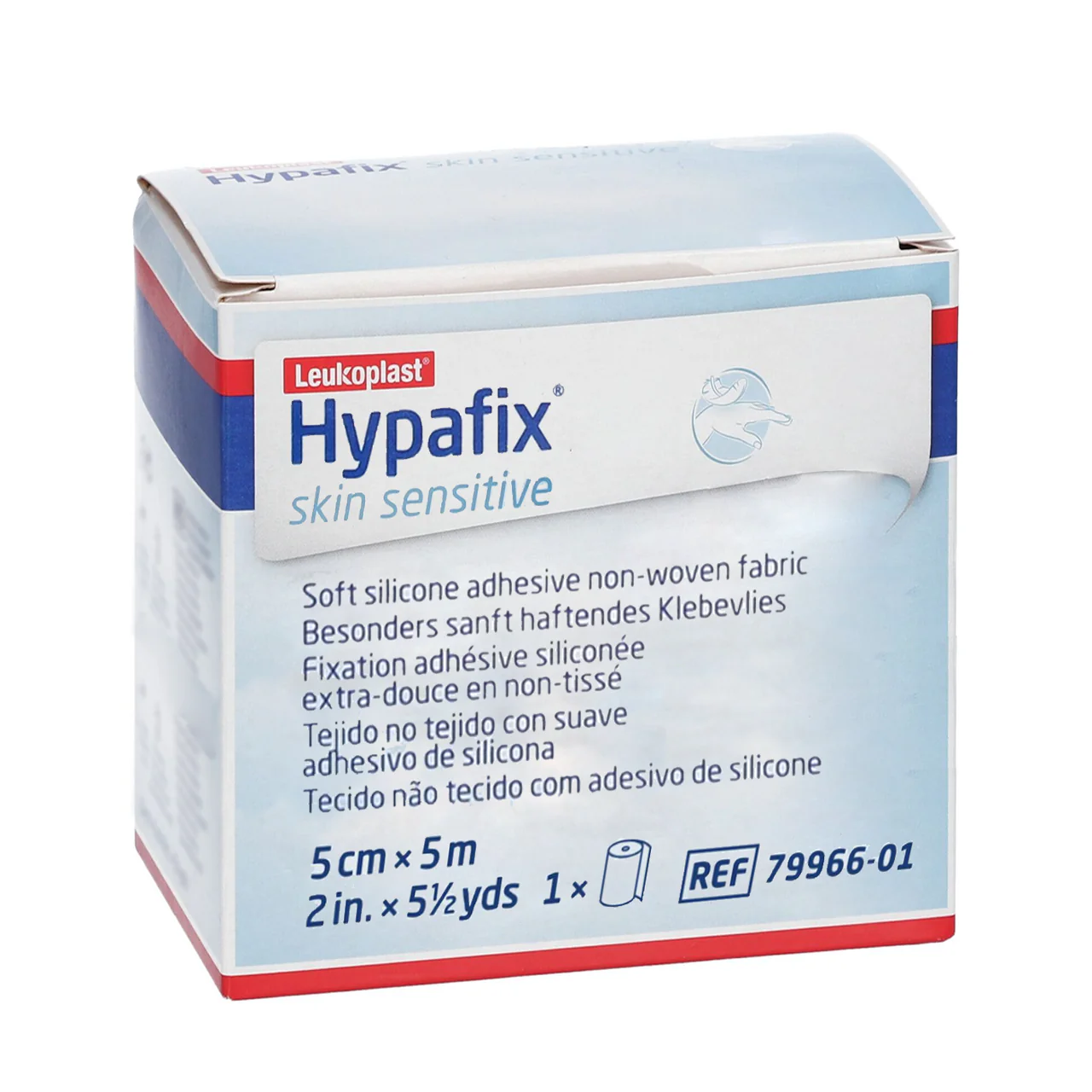 Hypafix - Skin Sensitive Soft Silicone Non-Woven | 5cm x 5m - Image 2
