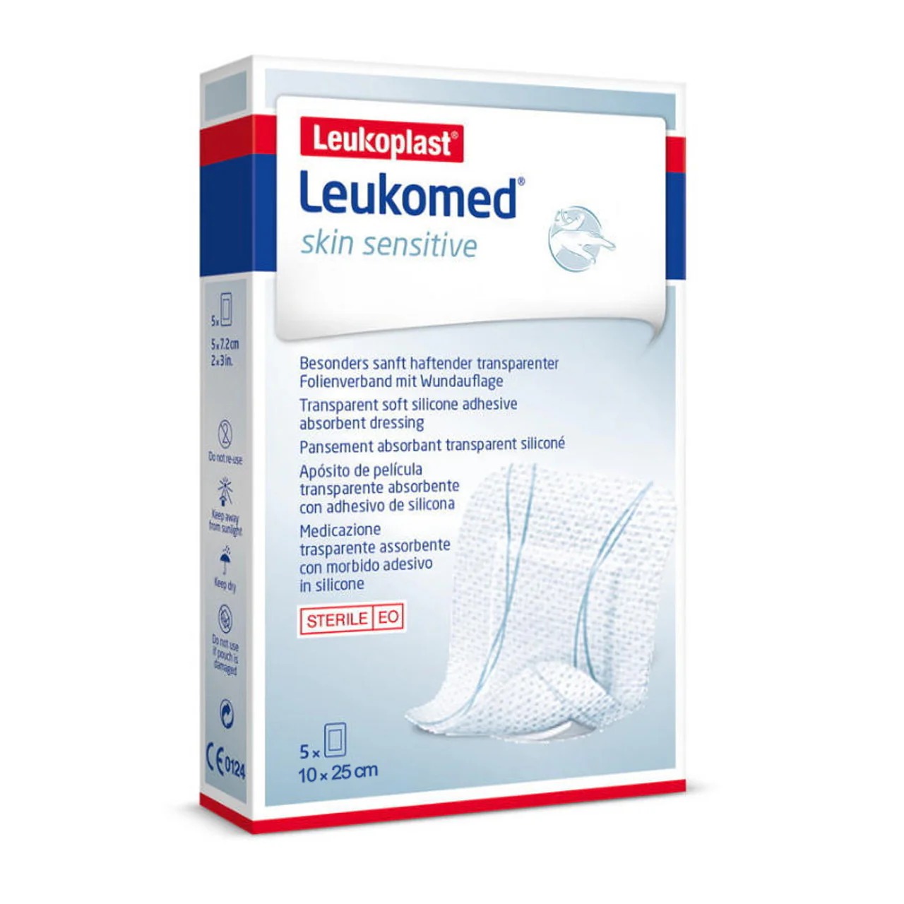 Leukomed - Skin Sensitive Sterile Dressing 10 x 25 CM | 5 Pack
