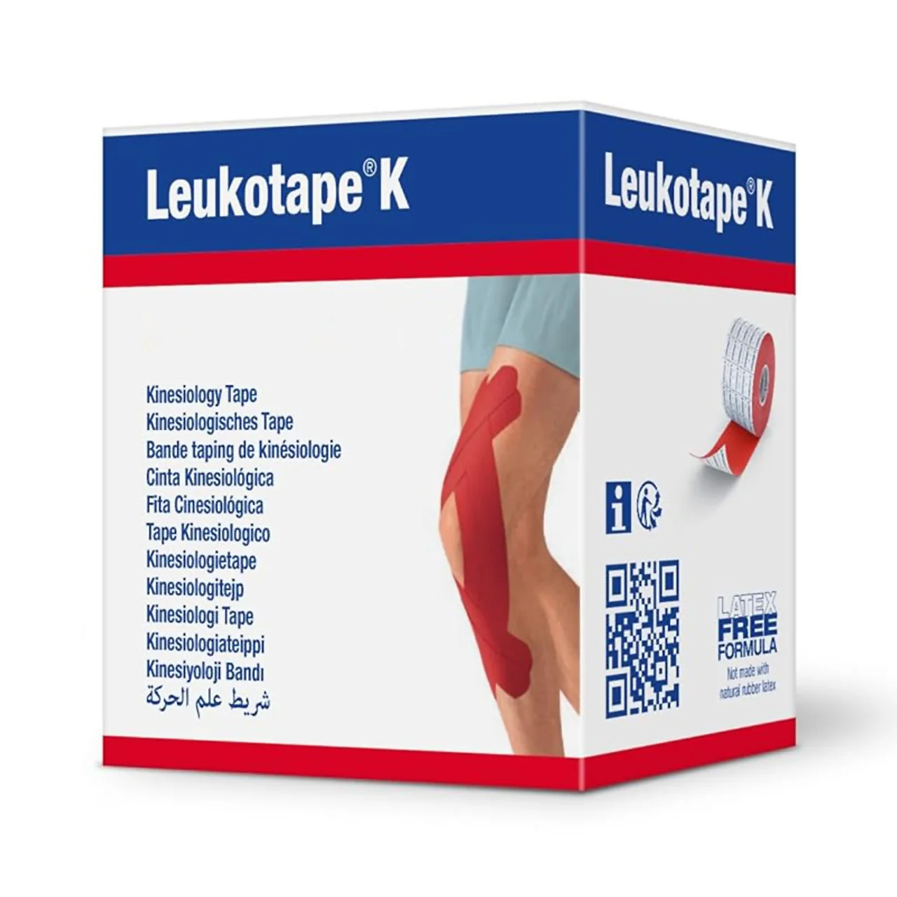 Leukotape K - Elastic Adhesive Tape | 5 Pack, Various Sizes