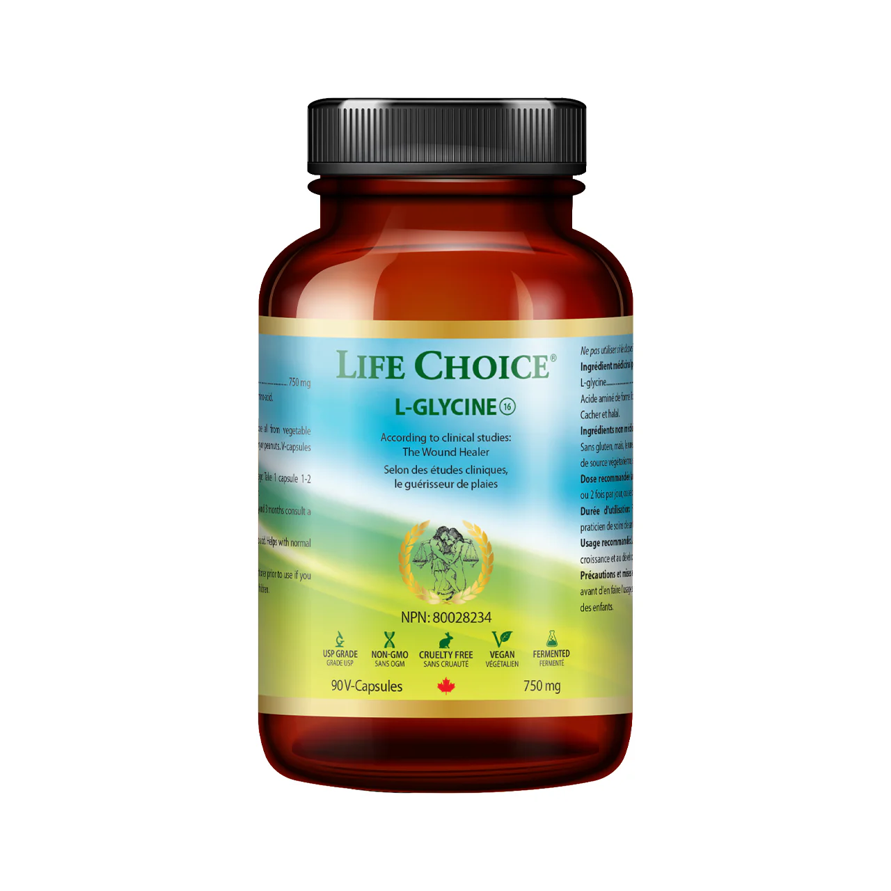 Life Choice - L-Glycine 750 mg | 90 Capsules