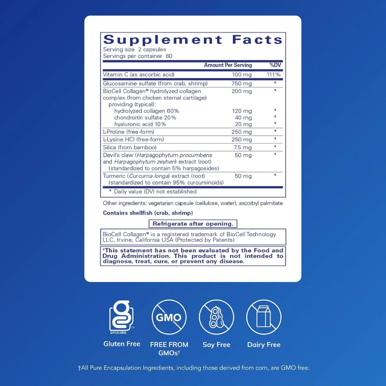 Pure Encapsulations - Ligament Restore| 120 Capsules - Image 2