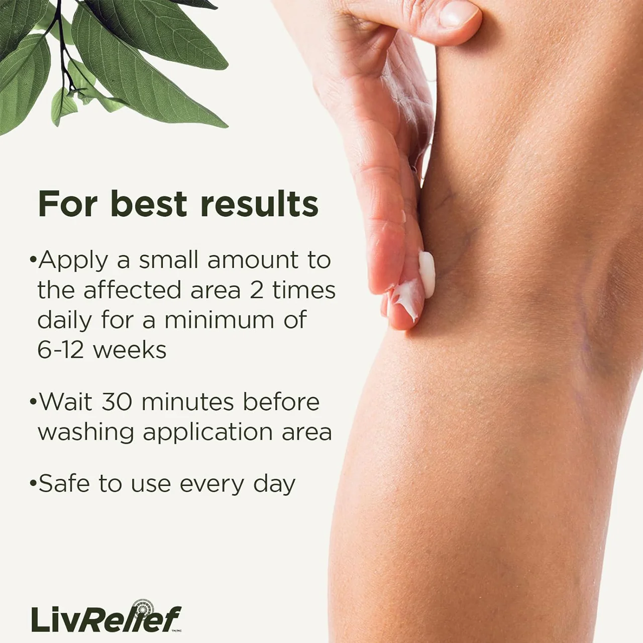 LivRelief - Varicose Vein Cream | 50 g - Image 3