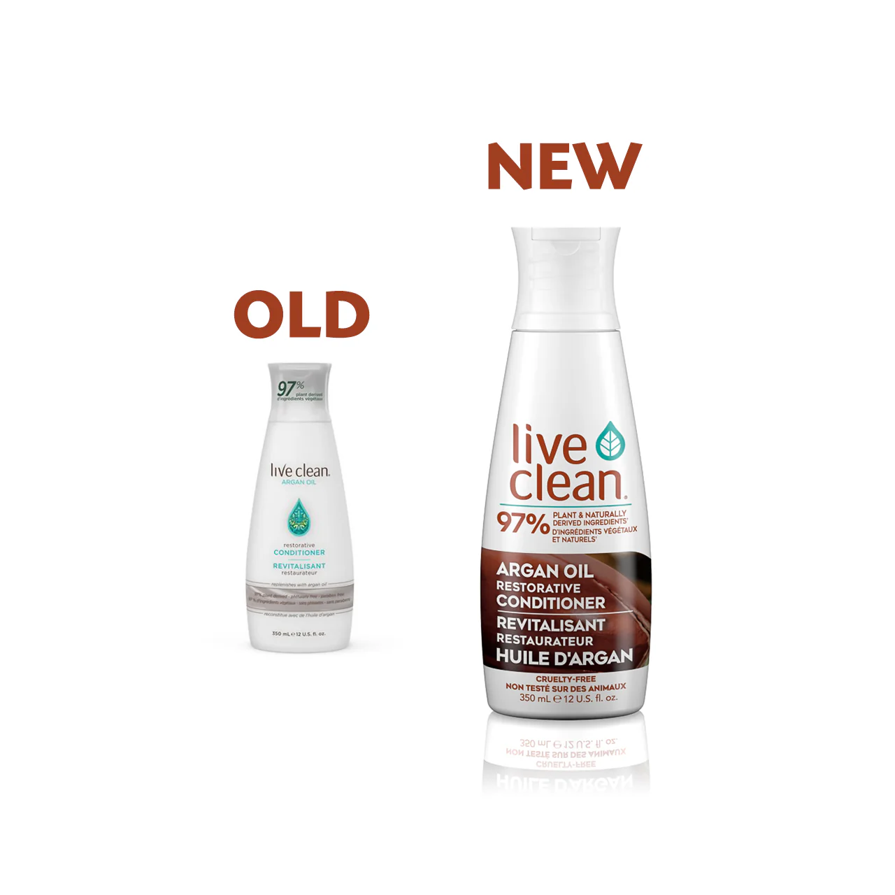 Live Clean - Argan Oil Restorative Conditioner | 350 mL - Image 2