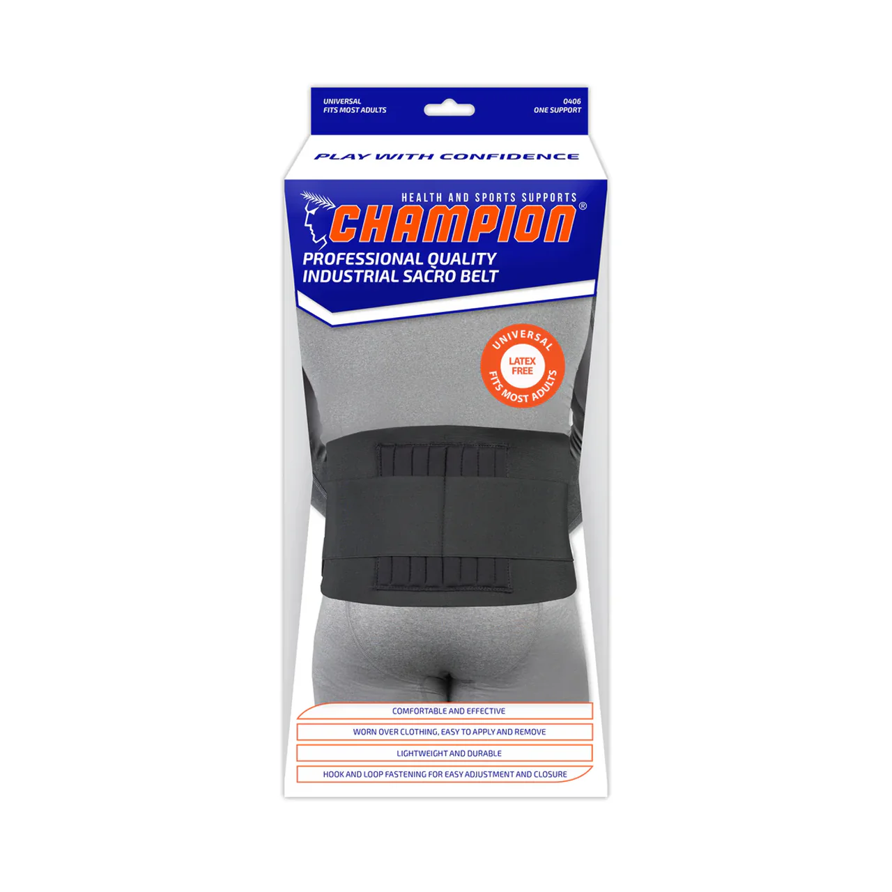Champion - Professional Quality Industrial Sacro Belt