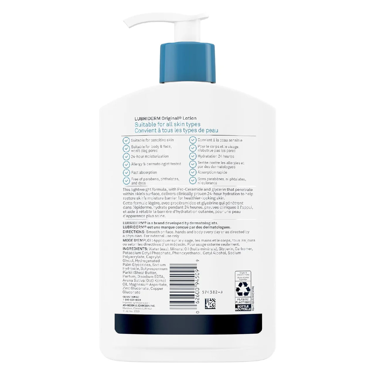 Lubriderm - Original Lotion for Normal to Dry Skin | 480 ml - Image 2
