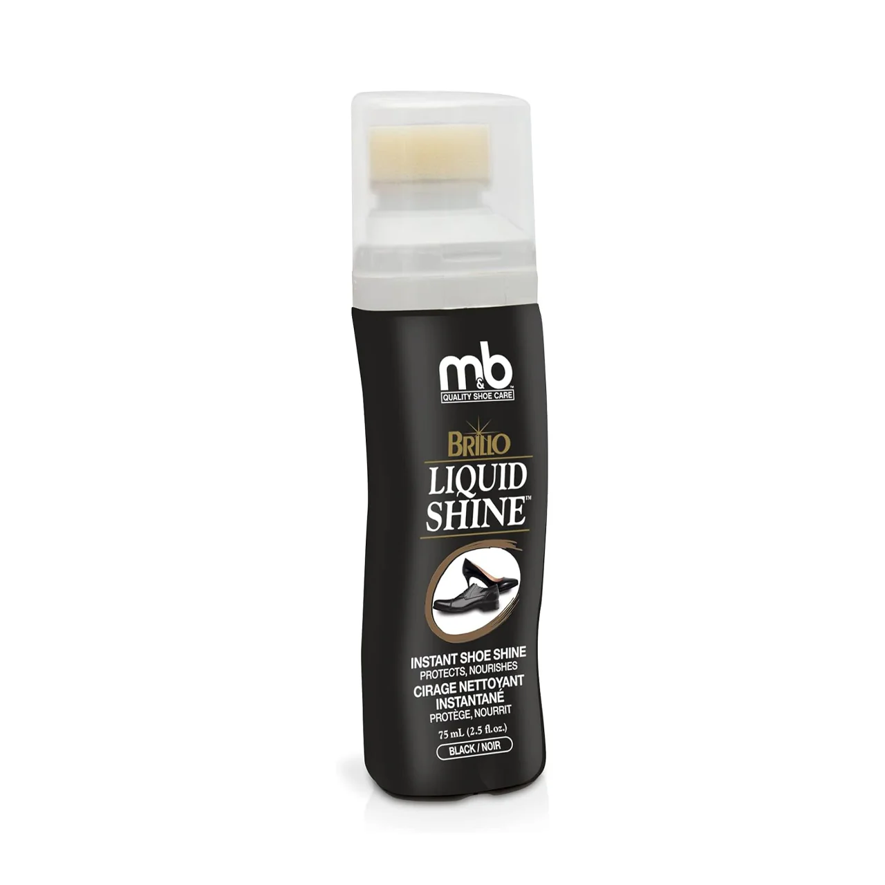 M&B - Liquid Shine, Instant Shoe Shine - black | 75 mL