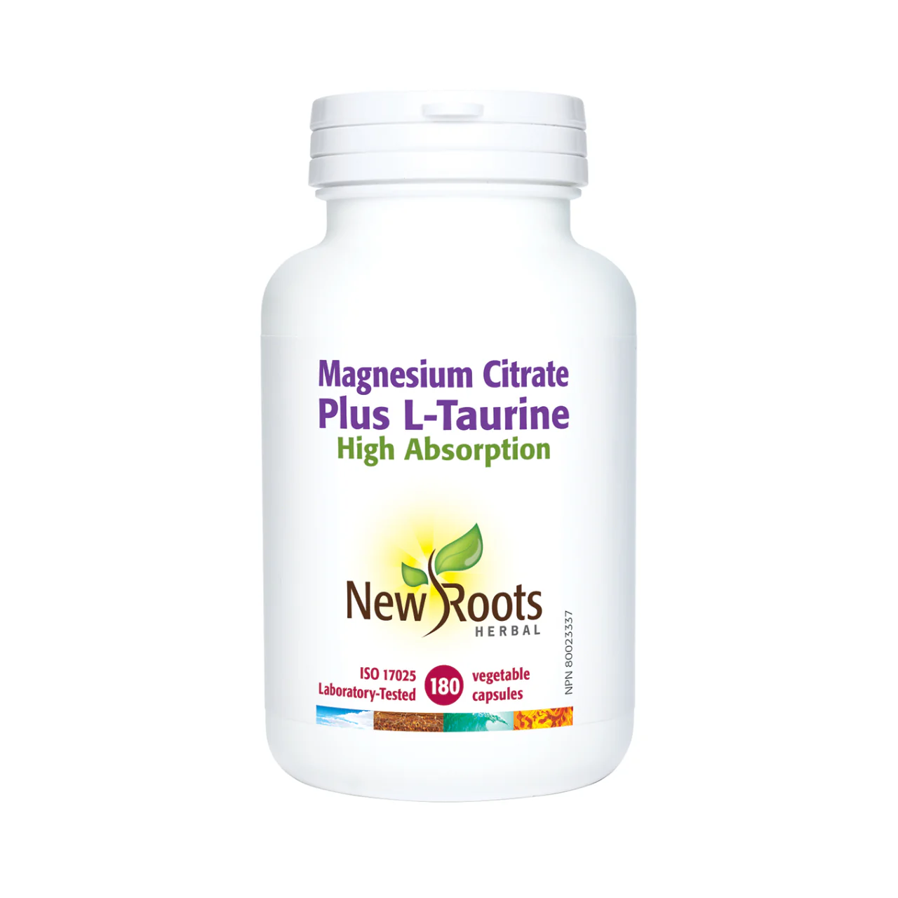 New Roots - Magnesium Citrate Plus L-Taurine | 180 Capsules